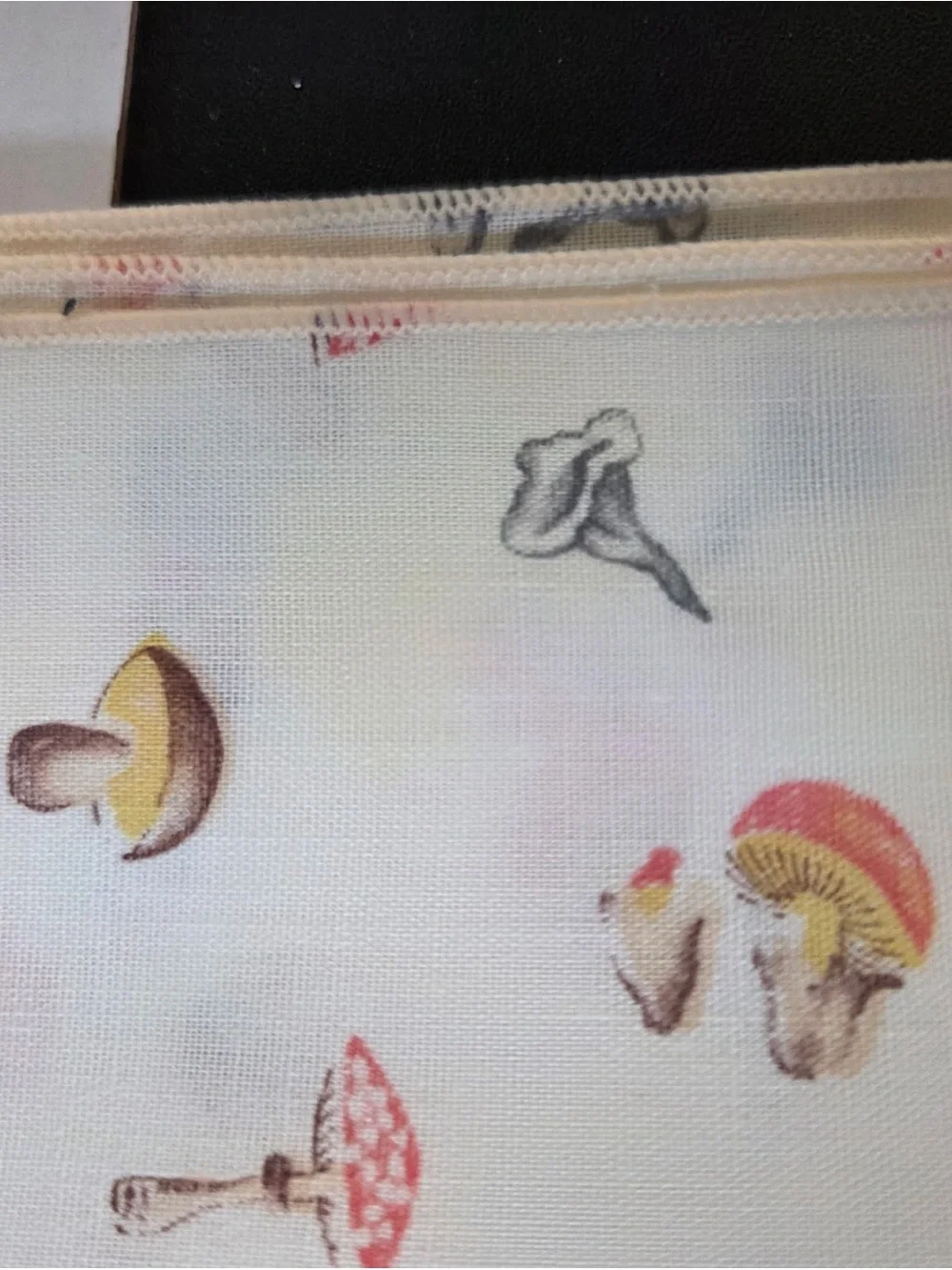 Vintage Mushroom Cottage Core Napkins Set Of 10 Washable